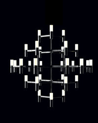 WOMO Modern Tiered Candlestick Chandelier-WM2554