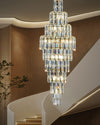 WOMO Tiered Tapers Crystal Chandelier-WM2382 thumbnail