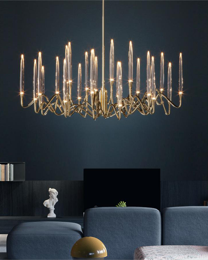 WOMO Crystal Candlestick Chandelier-WM2602