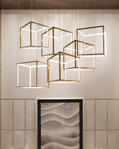 WOMO Cube Led Chandelier-WM2571