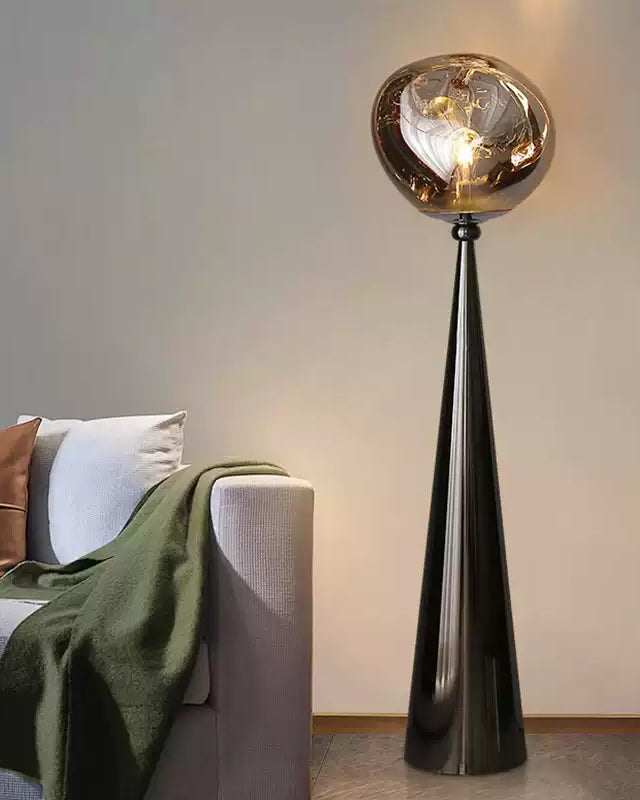 WOMO Lava Globe Floor Lamp-WM7085