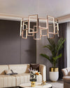 WOMO Rectangular Led Round Chandelier-WM2778 thumbnail