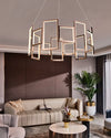 WOMO Rectangular Led Round Chandelier-WM2778 thumbnail
