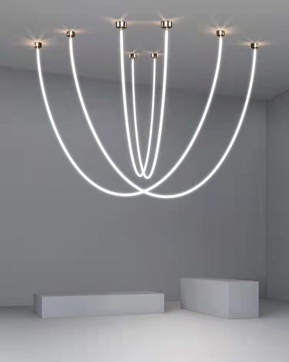 WOMO Rope Led Chandelier-WM2312