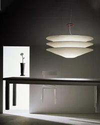 WOMO Tiered Cone Rice Paper Pendant Light-WM2775
