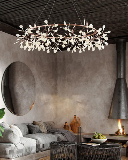 WOMO Heracleum/Firefly Round Chandelier-WM2435