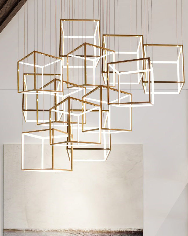 WOMO Cube Led Chandelier-WM2571