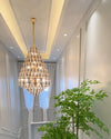 WOMO Tiered taper Crystal Foyer Chandelier-WM2384 thumbnail