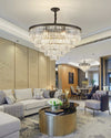 WOMO Tiered Crystal Prism Chandelier-WM2790 thumbnail
