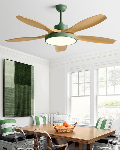 WOMO 5 Blade Modern Ceiling Fan Lamp-WM5129