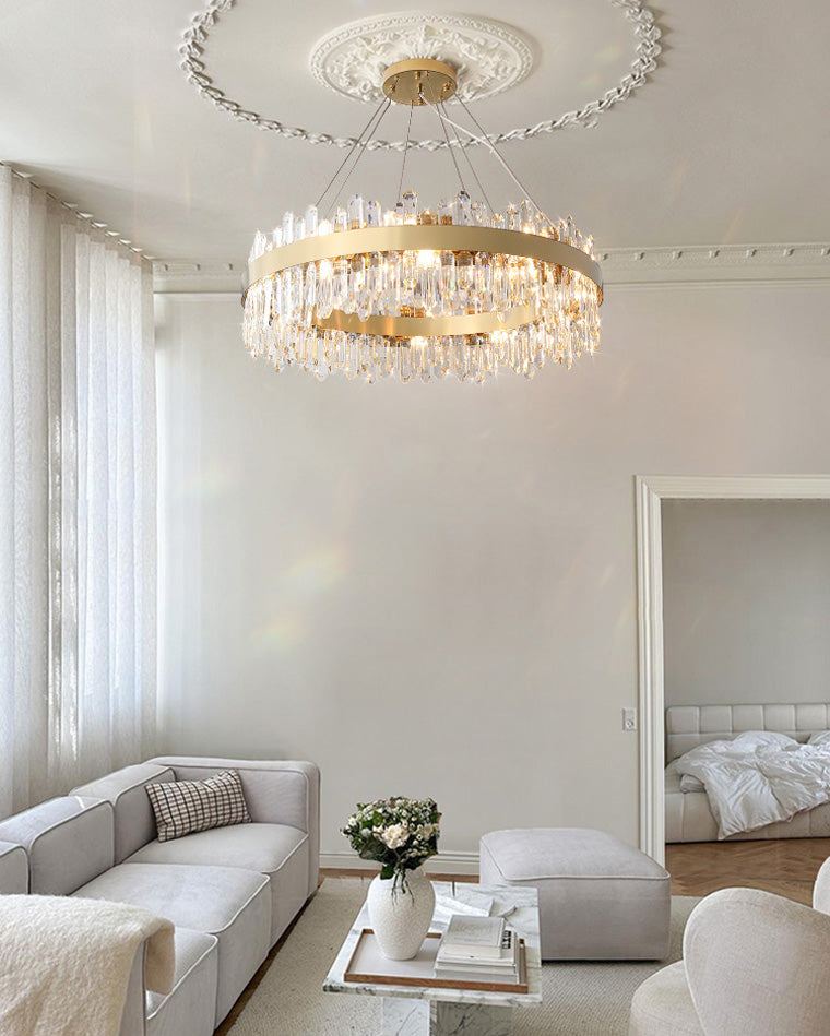WOMO Round Crystal Chandelier-WM2488a