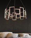 WOMO Rectangular Led Round Chandelier-WM2778 thumbnail