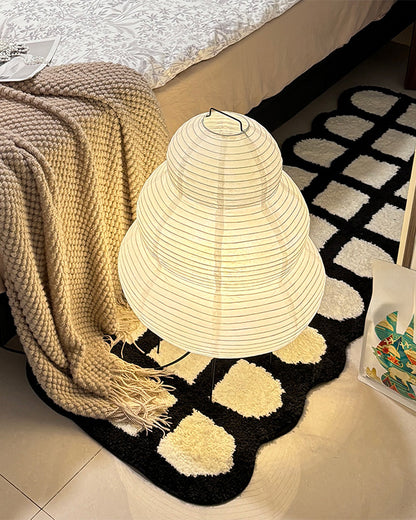 WOMO Lantern Fabric Floor Lamp-WM7091