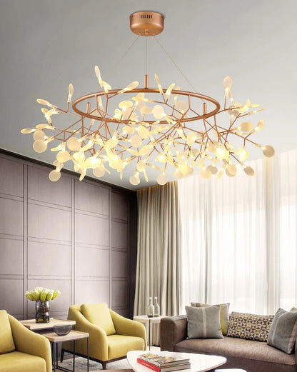 WOMO Heracleum/Firefly Round Chandelier-WM2435