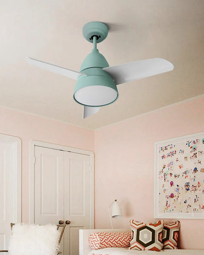 WOMO 3 Blade Tapered Ceiling Fan Lamp-WM5099