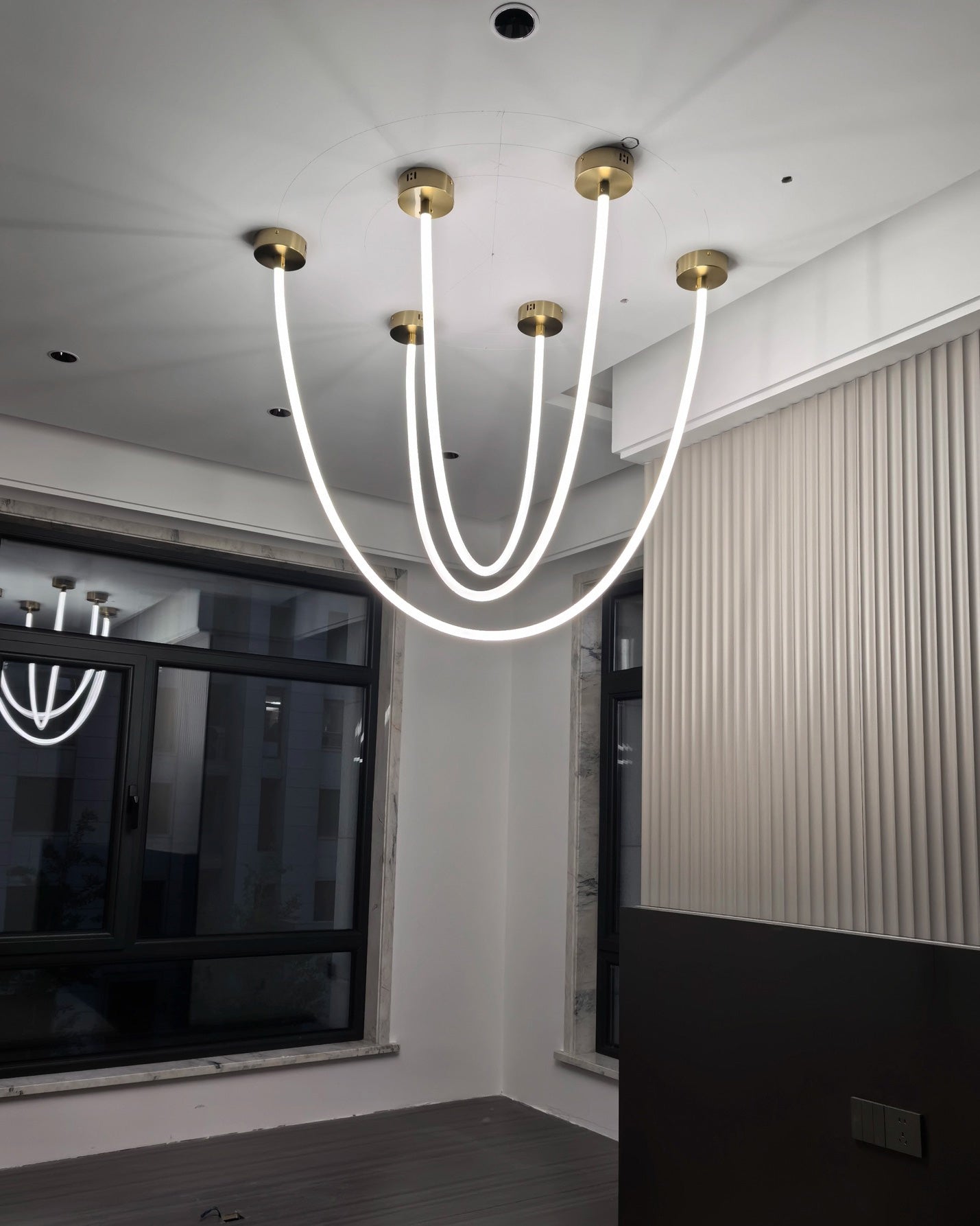 WOMO Rope Led Chandelier-WM2312