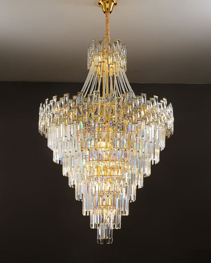 WOMO Massive Tiered Crystal Chandelier-WM2380