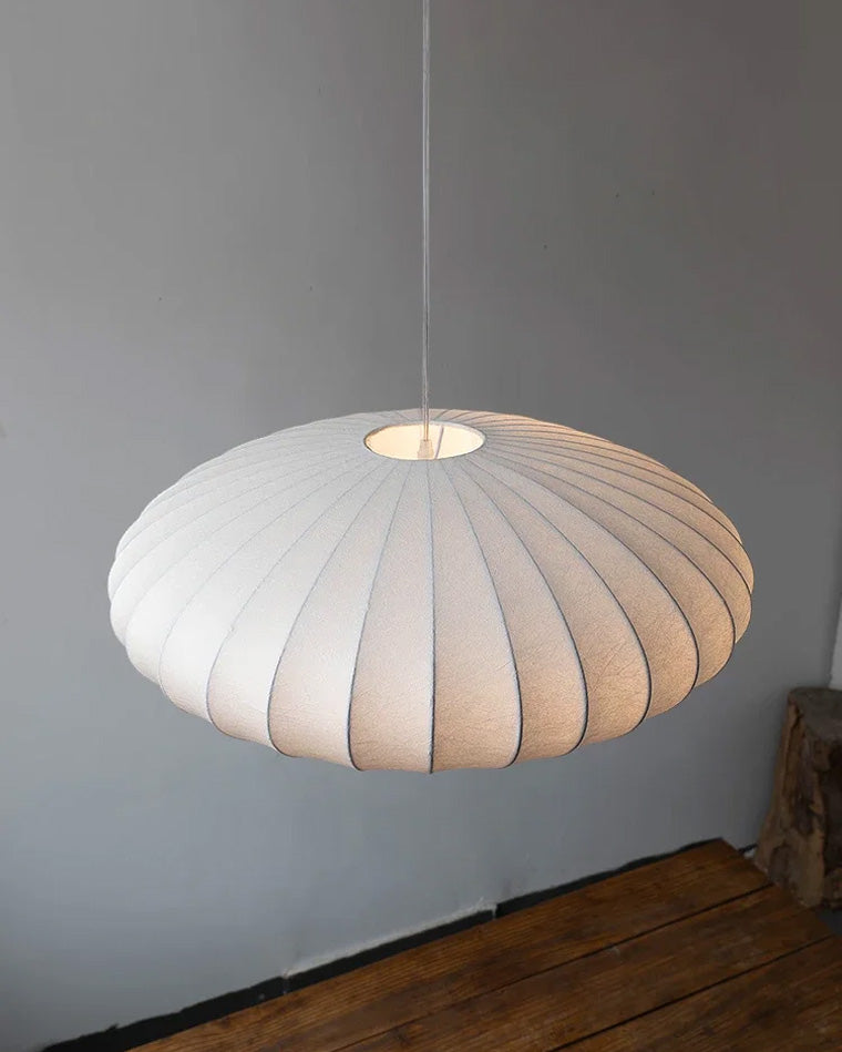 WOMO Flying Saucer Silk Pendant Light-WM2534