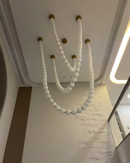 WOMO X-Pearl Necklace Chandelier-WM2799