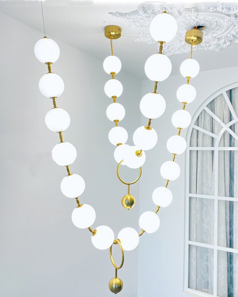 WOMO V-Pearl Adjustable Chandelier-WM2938