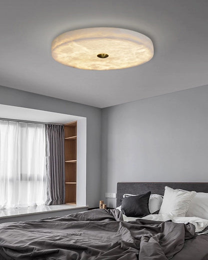 WOMO Modern Round Alabaster Ceiling Light-WM1118