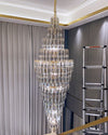 WOMO Tiered Tapers Crystal Chandelier-WM2382 thumbnail