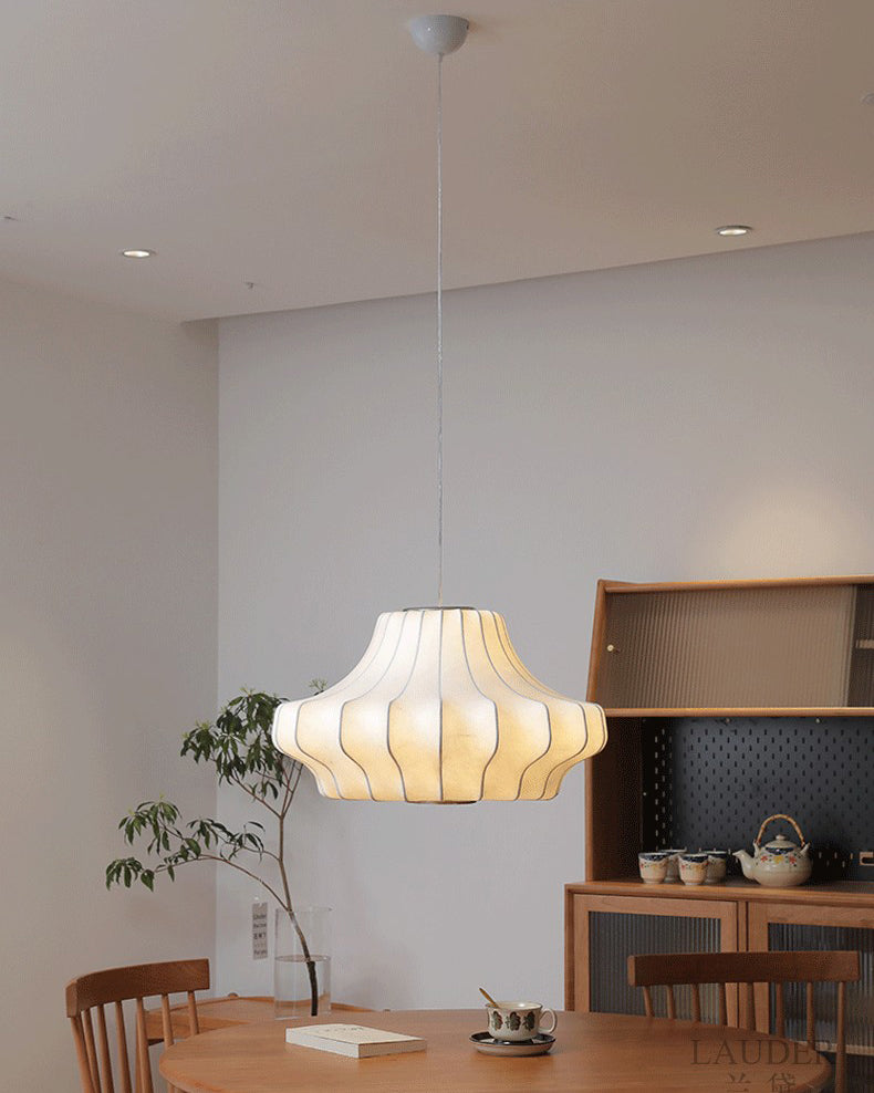 WOMO Japandi Silk Pendant Light-WM2947