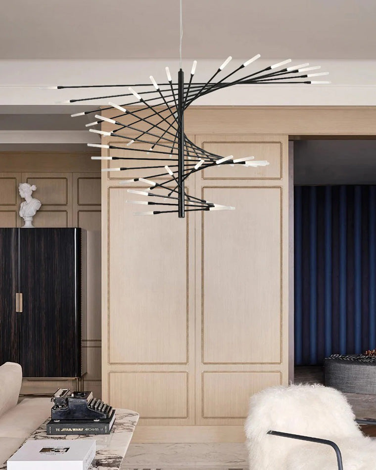 WOMO Fireworks Spiral Chandelier-WM2408