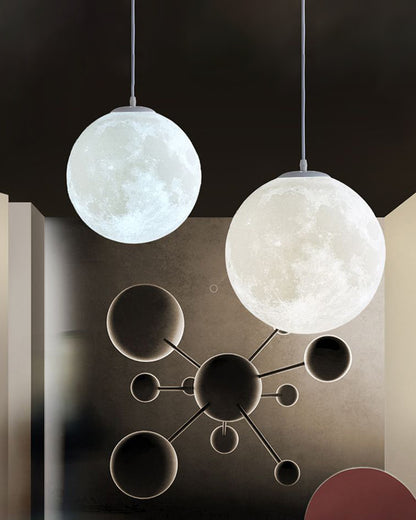 WOMO Globe Moon Large Pendant Light-WM2703