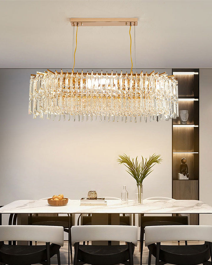 WOMO Linear Crystal Chandelier-WM2627