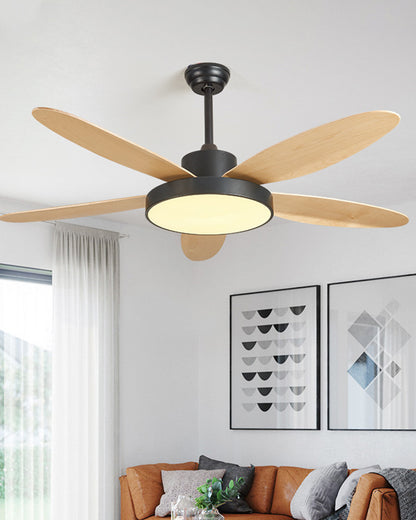 WOMO 5 Blade Modern Ceiling Fan Lamp-WM5131