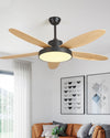 WOMO 5 Blade Modern Ceiling Fan Lamp-WM5131 thumbnail