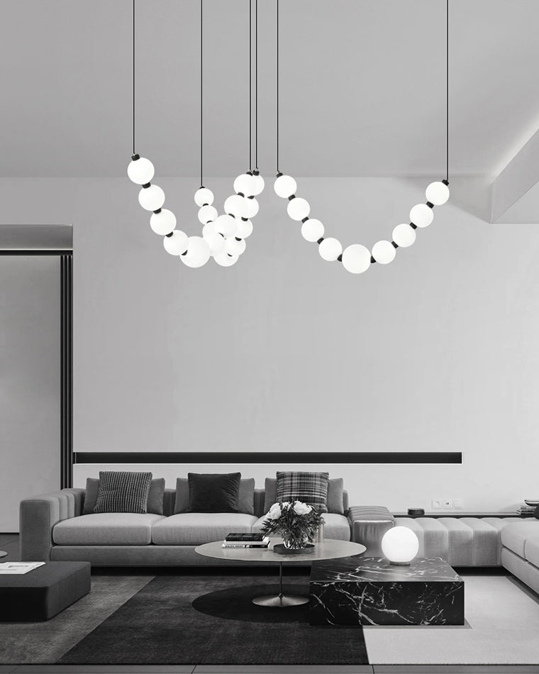 WOMO Arc Pearl Chandelier-WM2811