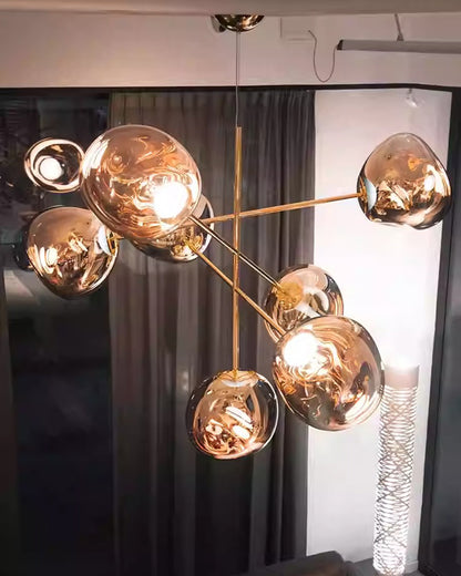 WOMO Melt Sputnik Globe Chandelier-WM2694