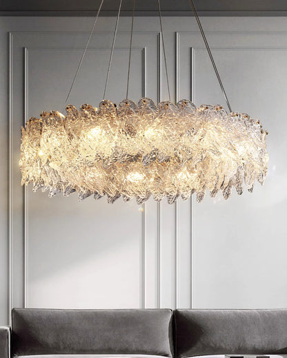 WOMO Leaf Glass Chandelier-WM2374