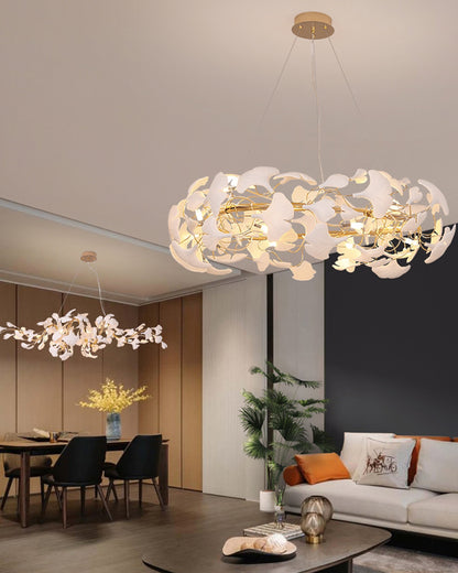 WOMO Gingko Round Chandelier-WM2419