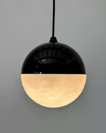 WOMO Alabaster Globe Pendant Light-WM2922