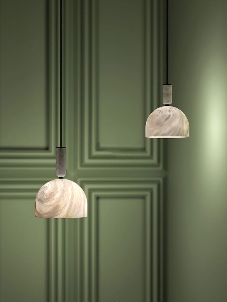 WOMO Oki Alabaster Pendant Light-WM2899