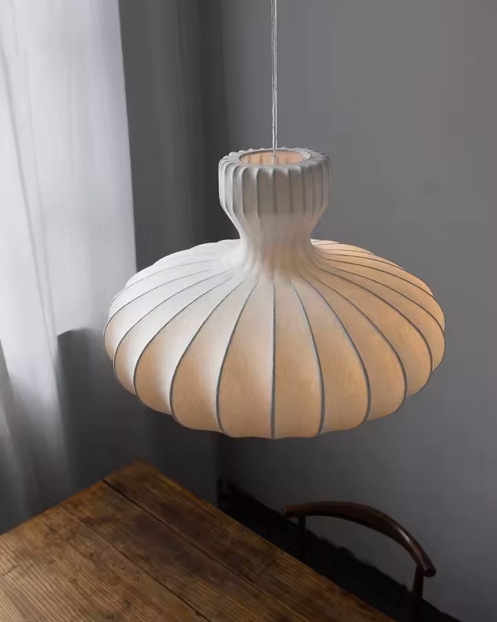 WOMO Flying Saucer Silk Pendant Light-WM2977