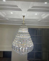 WOMO Tiered taper Crystal Foyer Chandelier-WM2384 thumbnail