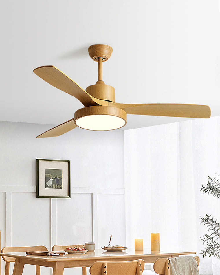 WOMO 3 Blade Modern Ceiling Fan Lamp-WM5123