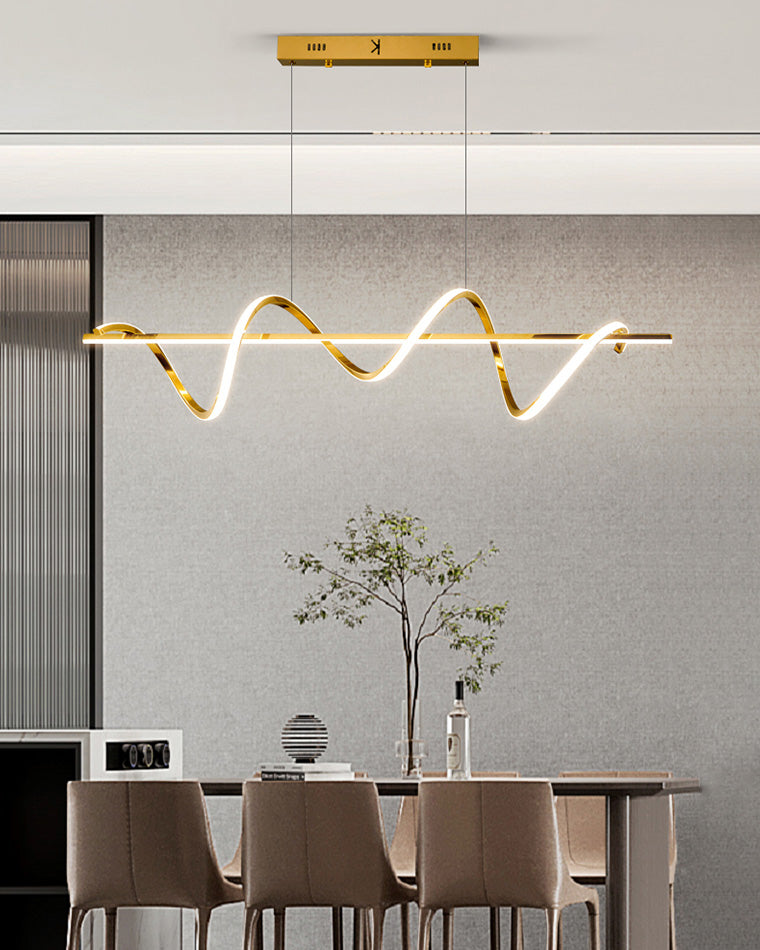 WOMO Spiral Linear Chandelier-WM2723