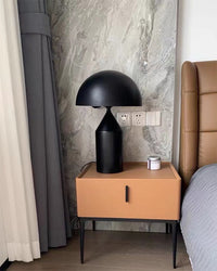 WOMO Dome Metal Mushroom Table Lamp-WM8002