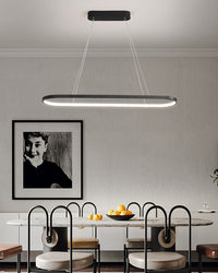 WOMO Long Oval Chandelier-WM2446
