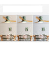 WOMO Flush Mount Ceiling Fan Lamp-WM5128 thumbnail