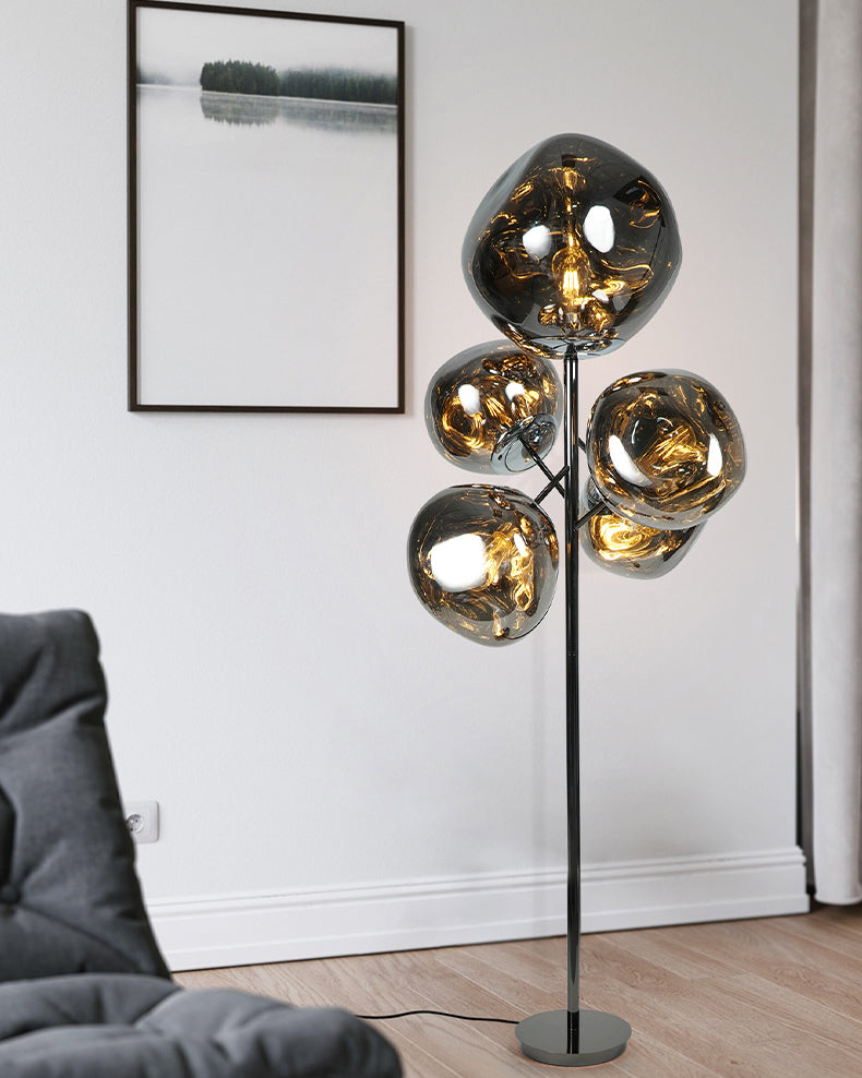 WOMO Multi Light Melt Lava Floor Lamp-WM7115