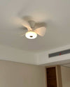 WOMO Small White Ceiling Fan Lamp-WM5094 thumbnail