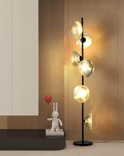 WOMO Blown Glass Floor Lamp-WM7082