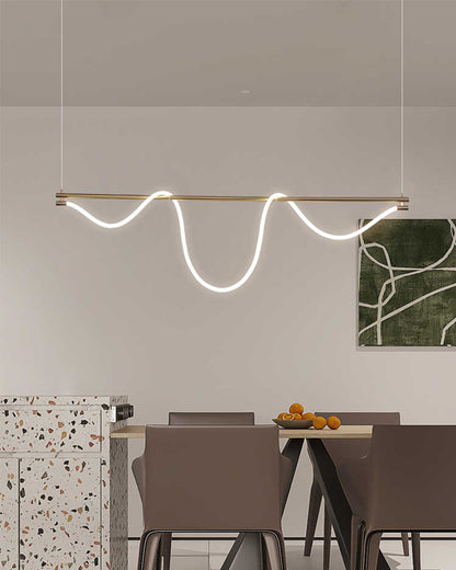 WOMO Rope Led Linear Pendant Light-WM2742