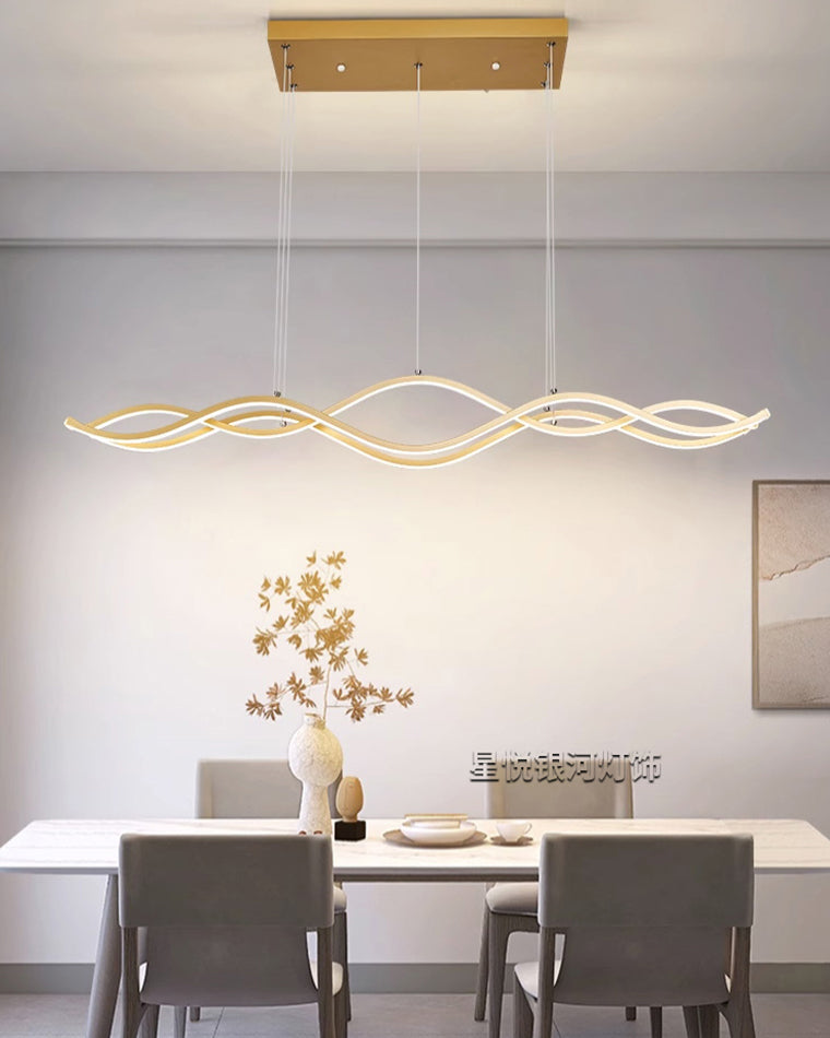 WOMO Wavy Led Chandelier-WM2774